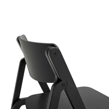 Backflip Chair stol - Anthracite lakeret bøg - HAY