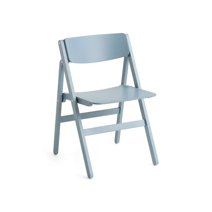 Backflip Chair stol - Cloud blue lakeret bøg - HAY