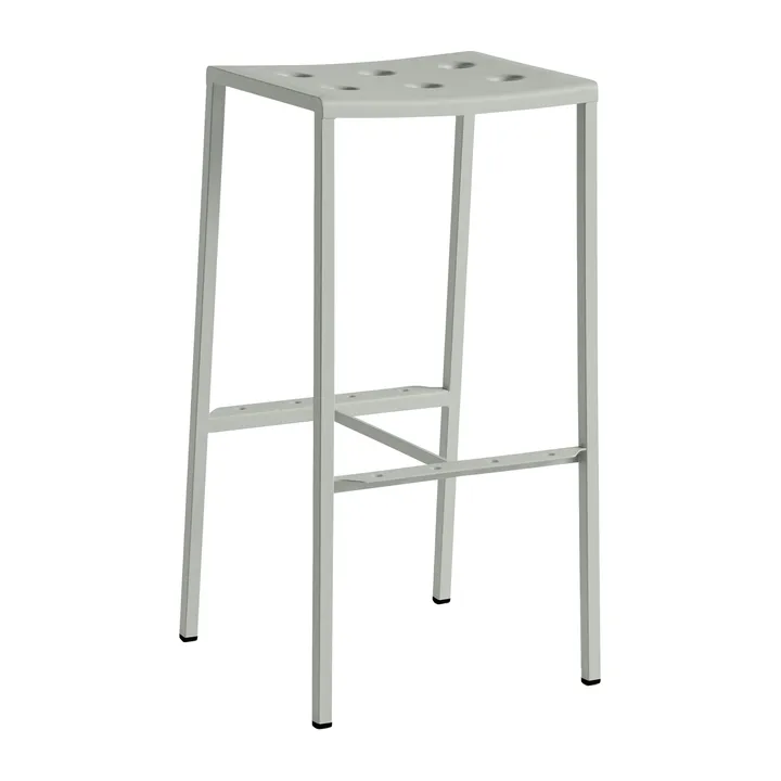 Balcony barstol høj 75 cm - Desert green - HAY