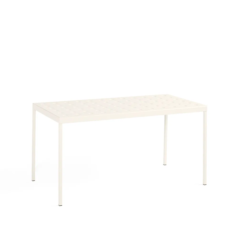 Balcony bord, chalk beige, 144 cm HAY