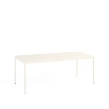 Balcony bord - chalk beige, 190 cm - HAY
