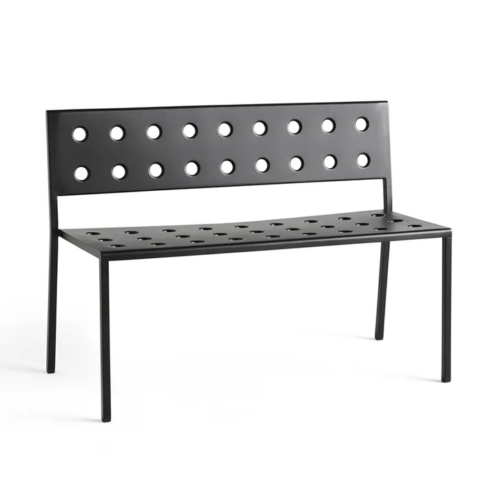 Balcony Dining bænk 114x52 cm - Anthracite - HAY