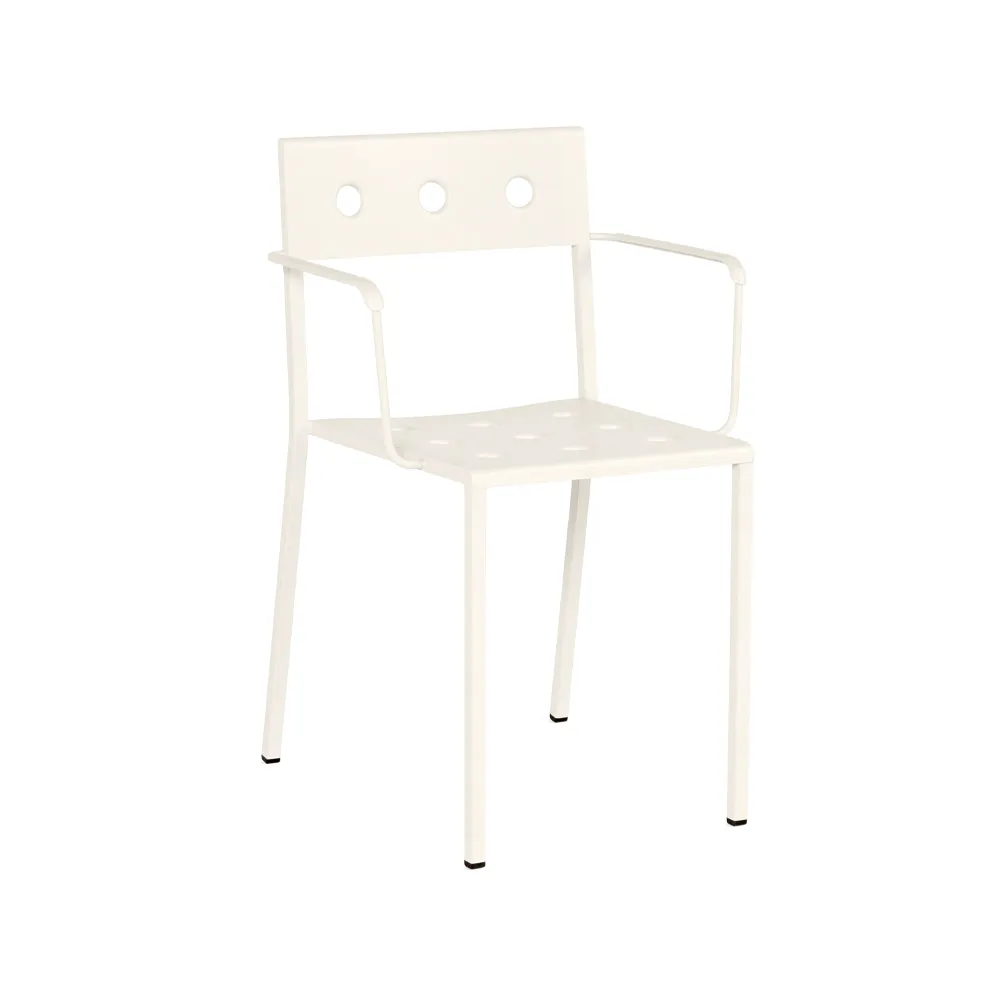Balcony karmstol, chalk beige HAY