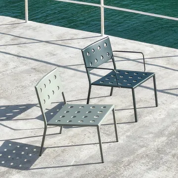 Balcony loungelænestol - dark forest - HAY