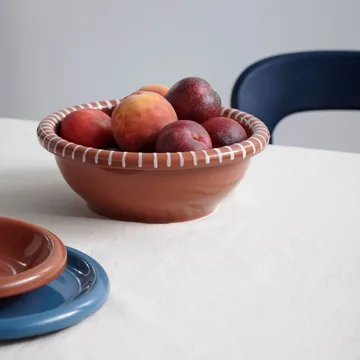 Barro salatskål - Natural with stripes, Ø26 cm - HAY