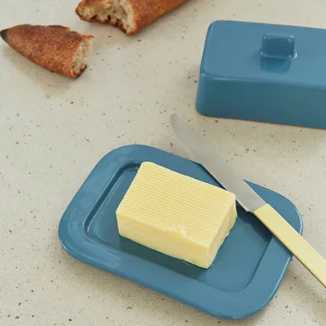 Barro smørboks - Dark blue - HAY