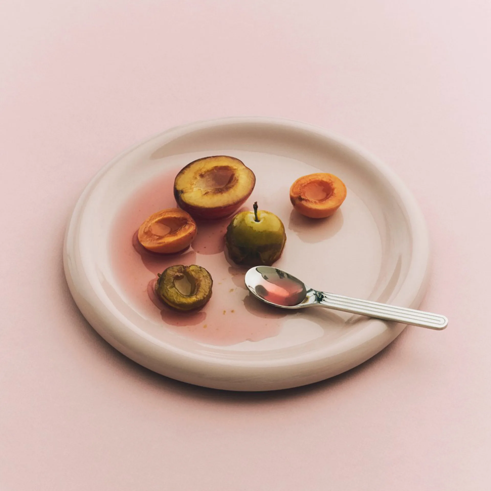 Barro tallerken, Pink, Ø24 cm 2-pak stk. HAY