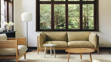 Bella sofabord - Olieret eg, Ø80×32 cm - HAY