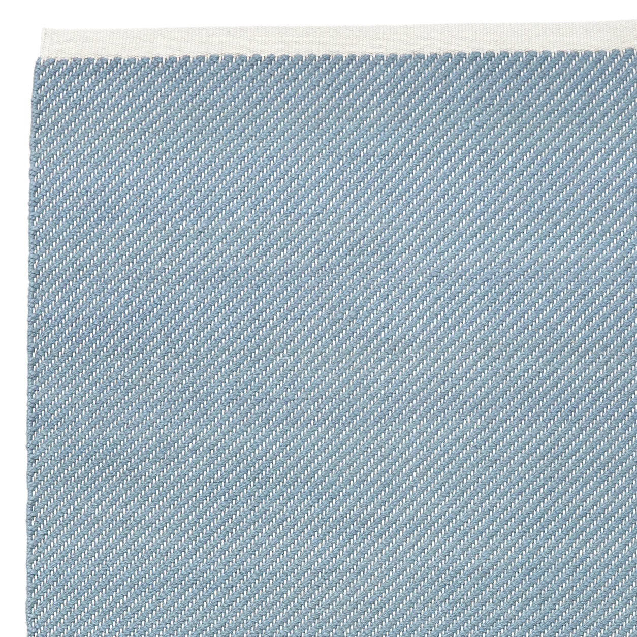 Bias tæppe 140x200 cm, Light blue HAY