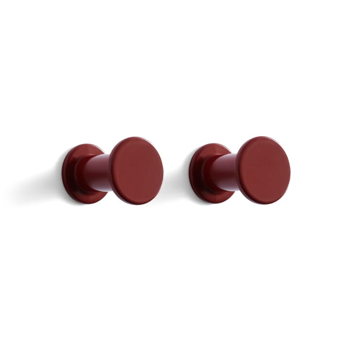 Bolt krog 2-pak Ø2,8 cm - Red - HAY