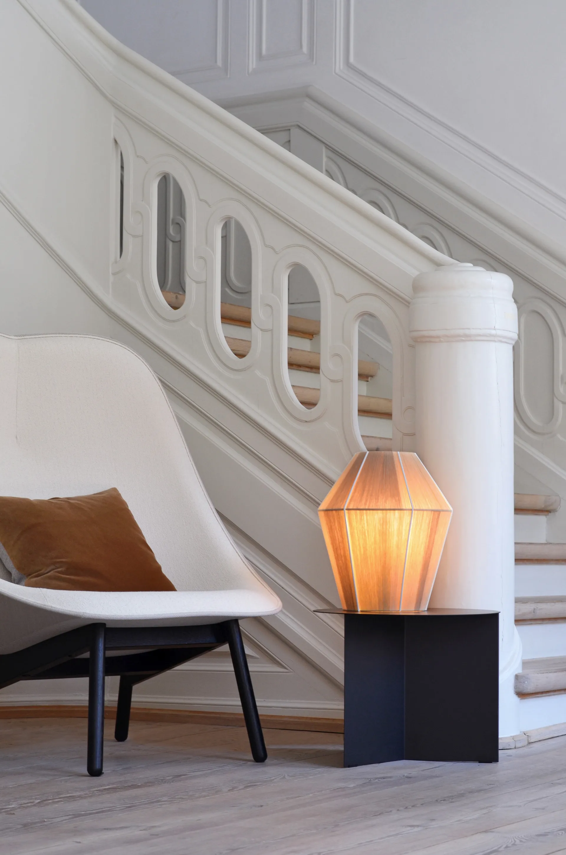 Bonbon Shade lampeskærm Ø32 cm, Yellow melange HAY