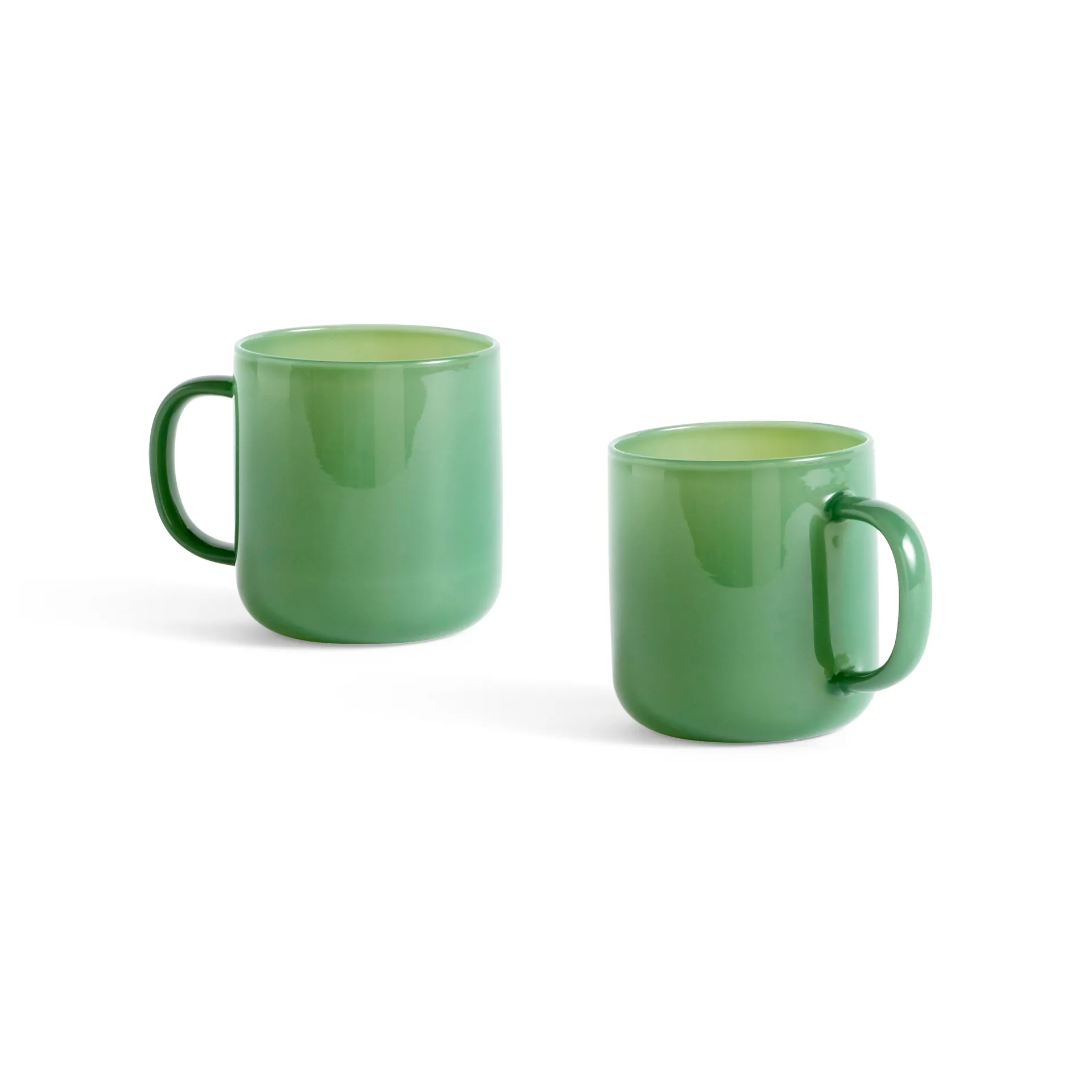 Borosilicate krus 30 cl 2-pak, Jade green HAY