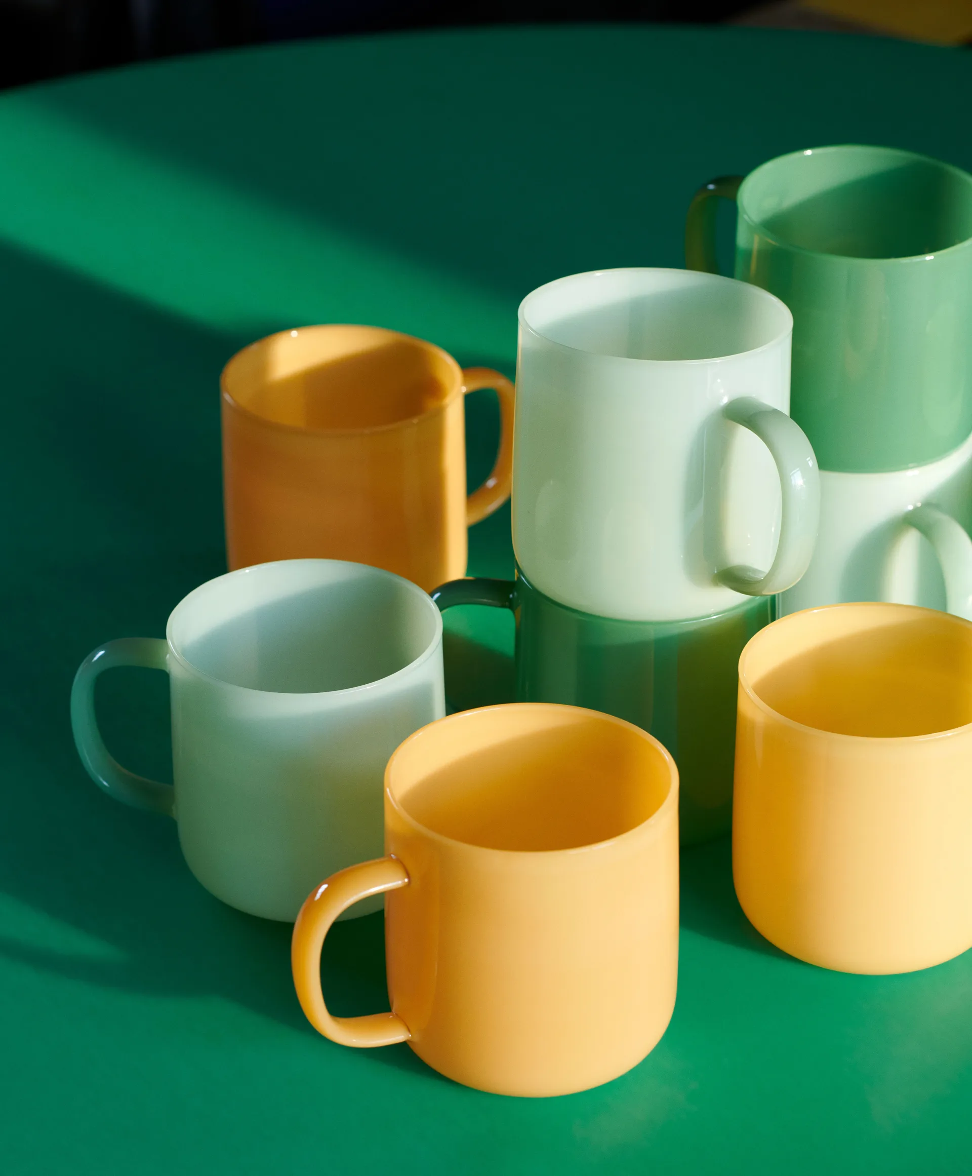Borosilicate krus 30 cl 2-pak, Jade green HAY