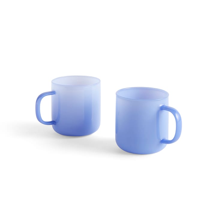 Borosilicate krus 30 cl 2-pak, Jade light blue HAY