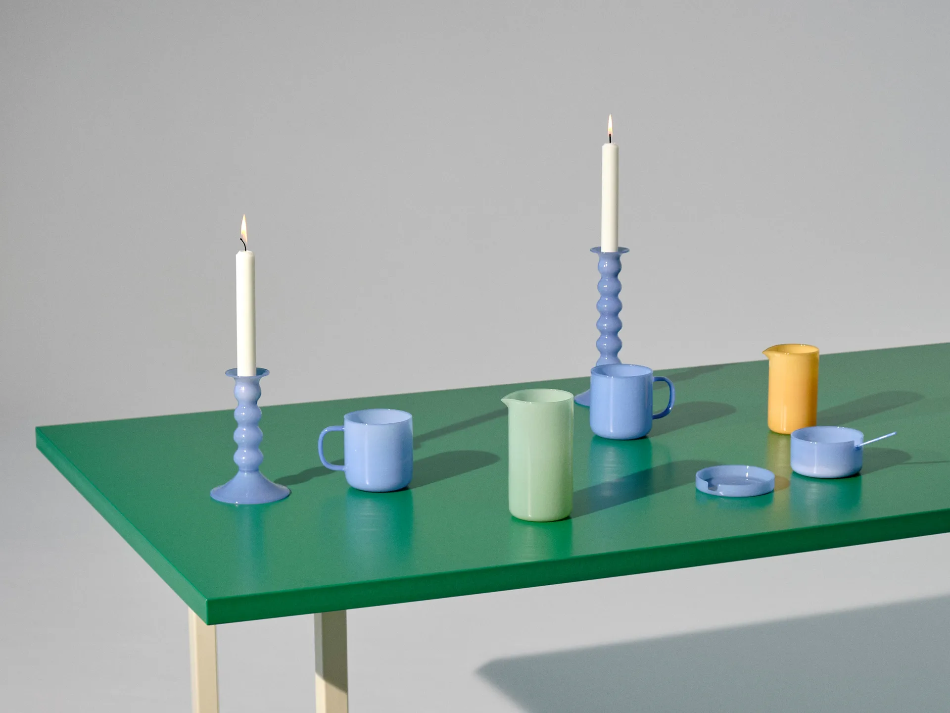 Borosilicate krus 30 cl 2-pak, Jade light blue HAY