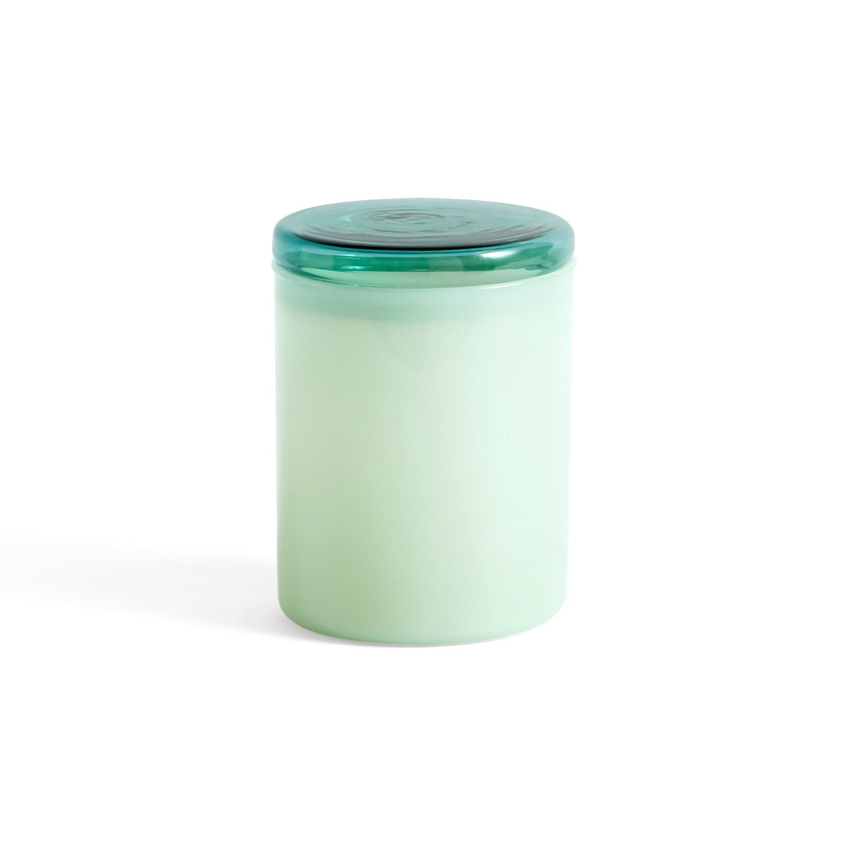 HAY Borosilicate opbevaringskrukke glas S 35 cl Jade green