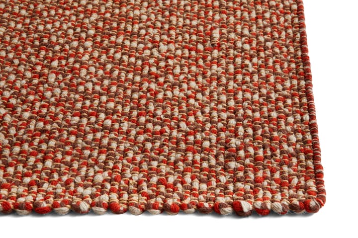 Braided tæppe 140x200 cm - Red - HAY