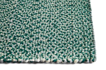 Braided tæppe 200x300 cm - Green - HAY