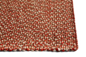 Braided tæppe 200x300 cm - Red - HAY