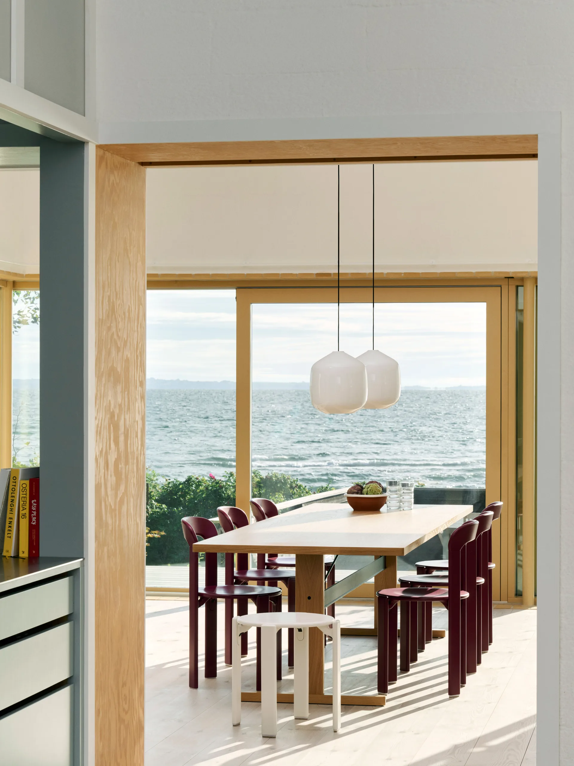 Buoy pendel Ø30 cm, Opal glass-pastel lilac HAY