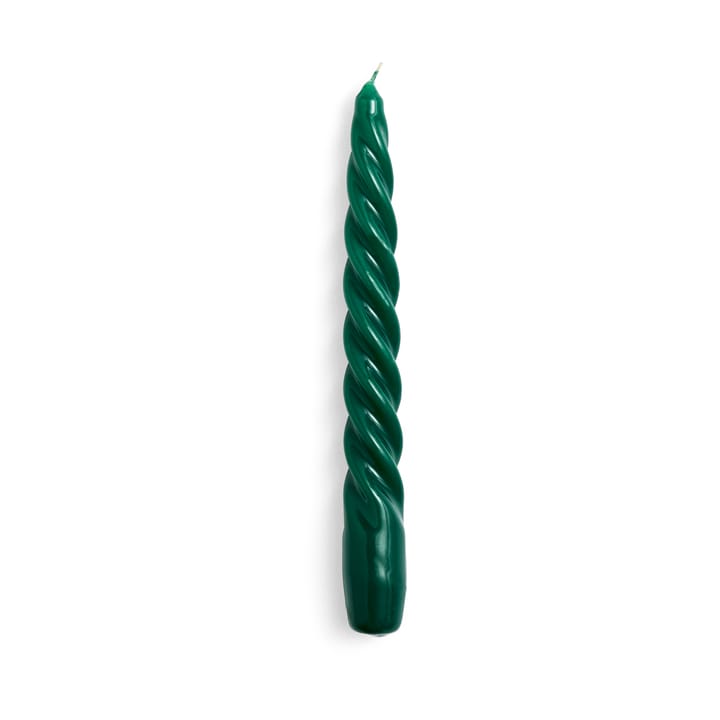 Candle Twist lys, Green HAY