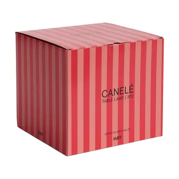 Canelé bordlampe - Tomato red - HAY