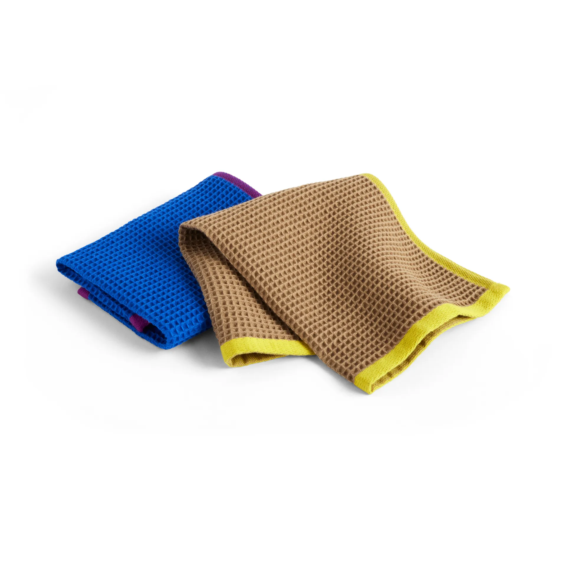Canteen opvaskeklud 31x31 cm 2-pak, Blue/Fuchsia-Beige/Yellow HAY