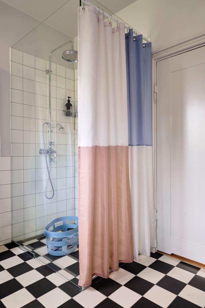 Check badeforhæng 180x200 cm, Blue HAY