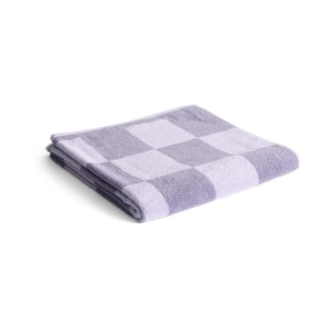 Check badehåndklæde 70x136 cm - Lavender - HAY
