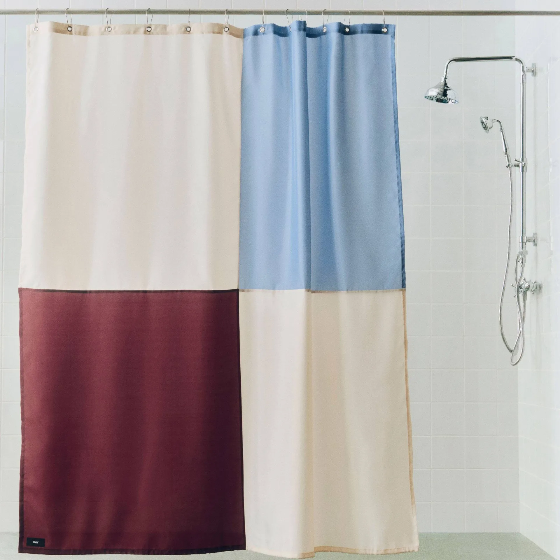 Check bruseforhæng 180x200 cm, Burgundy HAY