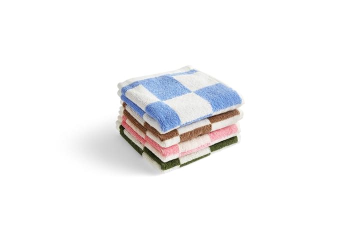 Check håndklæde 30x30 cm, Matcha HAY