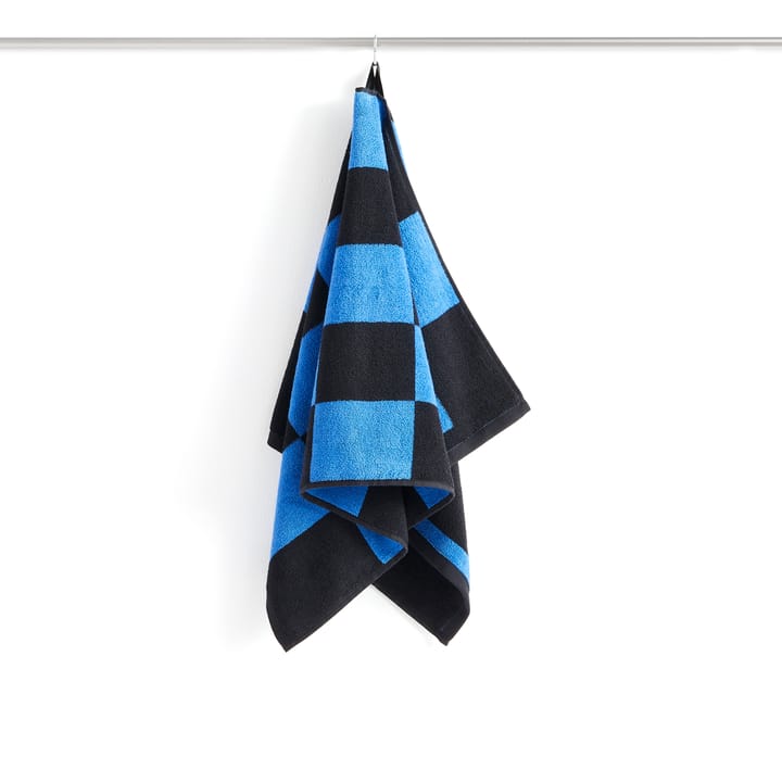 Check håndklæde 50x90 cm, Cobolt blue HAY