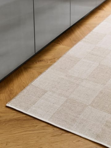 Check tæppe - Sand, 80x200 cm - HAY