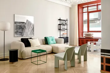 Chisel lounge chair - Eucalyptus lakeret bøg - HAY