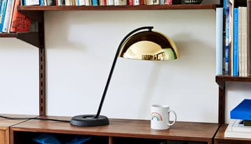 Cloche bordlampe - Polished brass - HAY