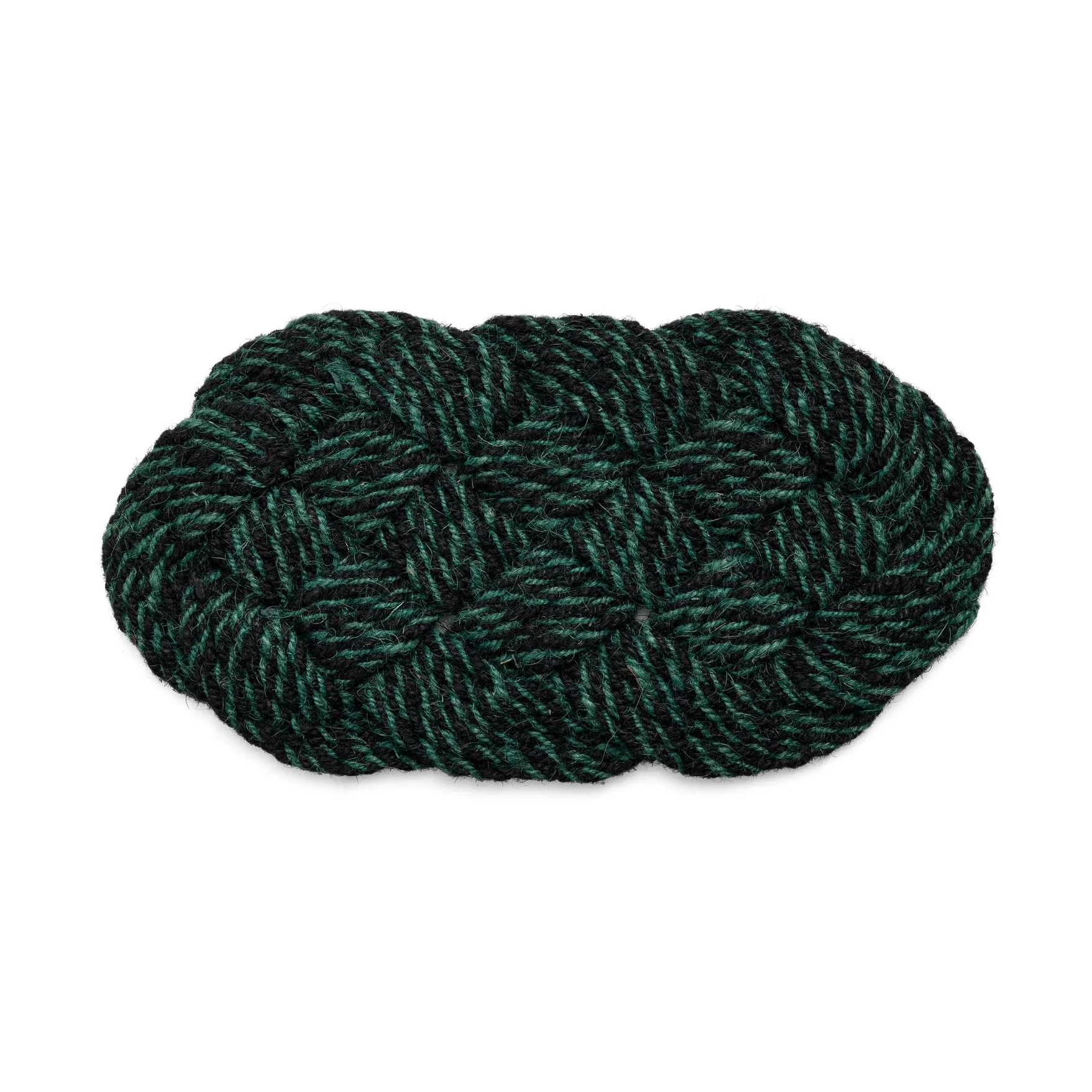 Coco dørmåtte 40x80 cm, Swirl black HAY