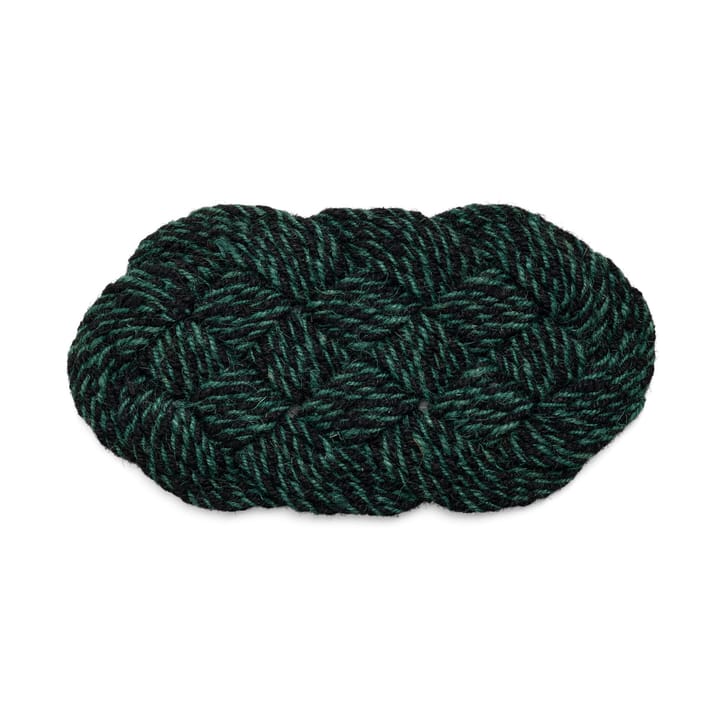 Coco dørmåtte 40x80 cm - Swirl black - HAY