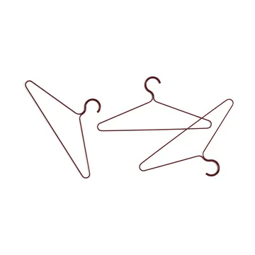 Colour bøjle 3-pak - Maroon red - HAY