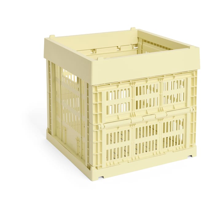 Colour Crate Cube 29,5x29,5 cm - Light yellow - HAY