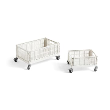 Colour Crate hjul 4-pak - Medium - HAY