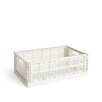 Colour Crate L 34,5x53 cm - Offwhite - HAY