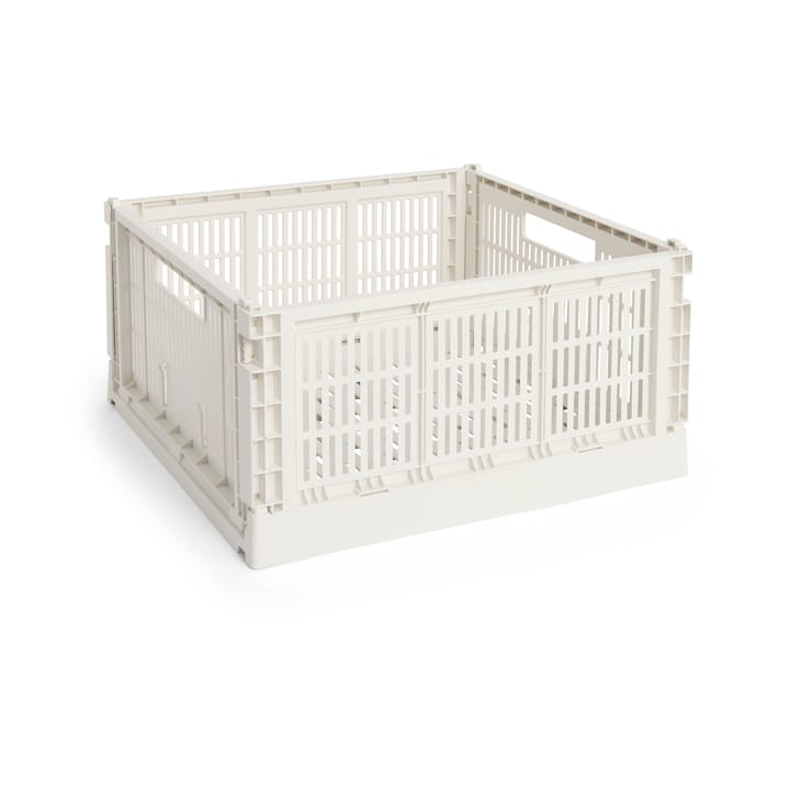 Colour Crate L Square 42x42 cm - Off white - HAY
