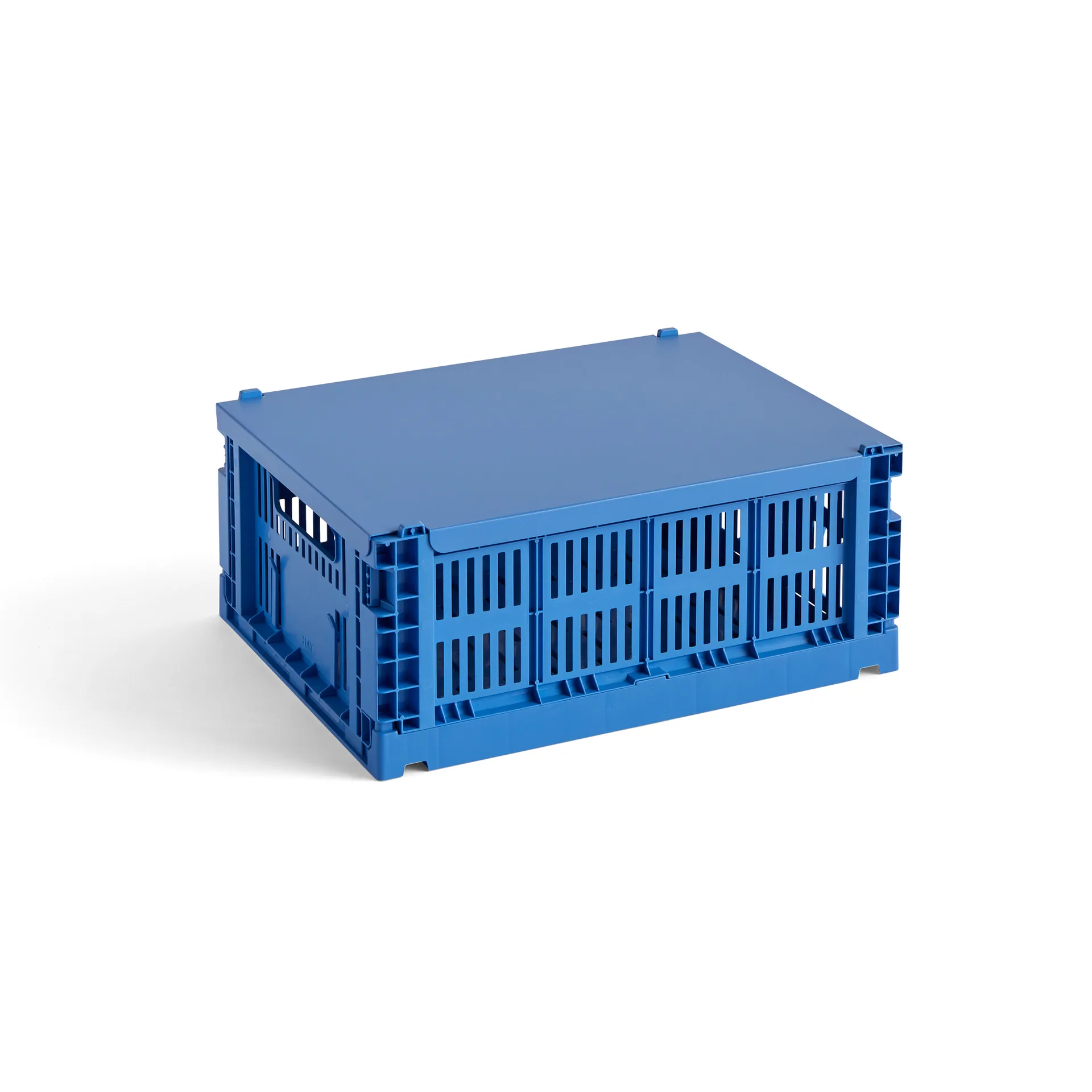 Colour Crate låg medium, Electric blue HAY