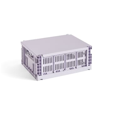 Colour Crate låg medium - Lavender - HAY