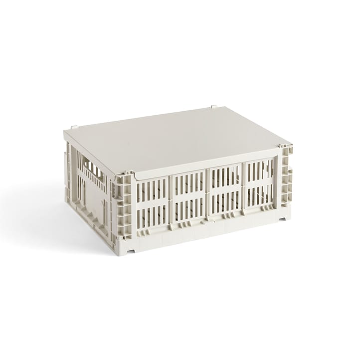 Colour Crate låg medium - Offwhite - HAY