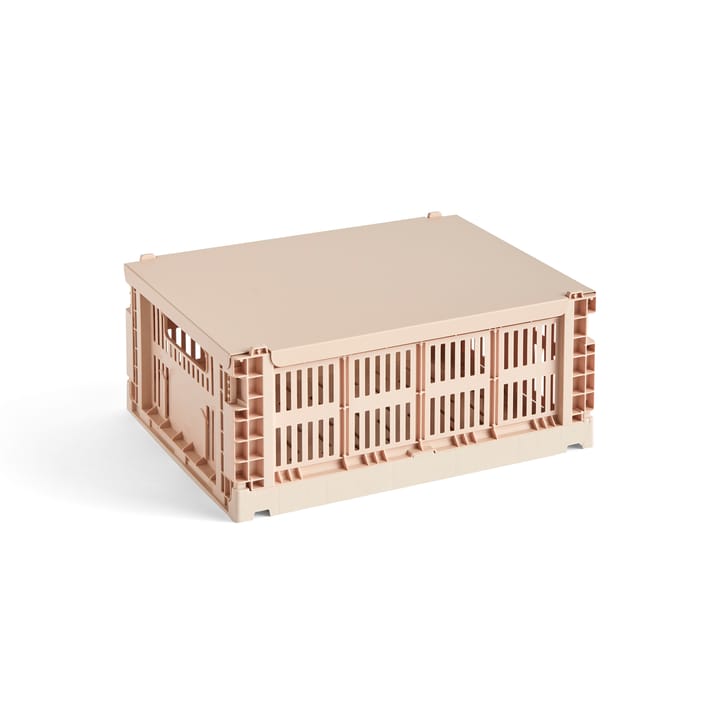Colour Crate låg medium, Powder HAY
