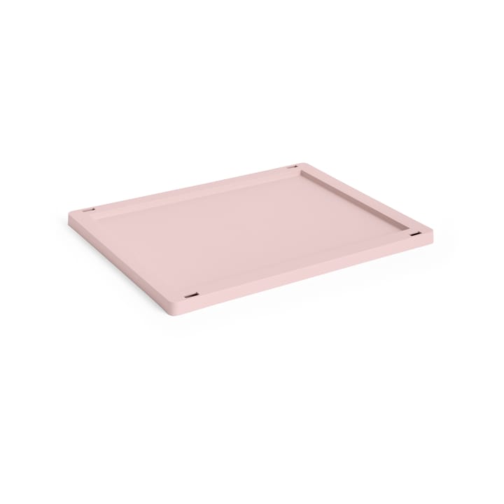 Colour Crate låg plastic medium - Blush - HAY