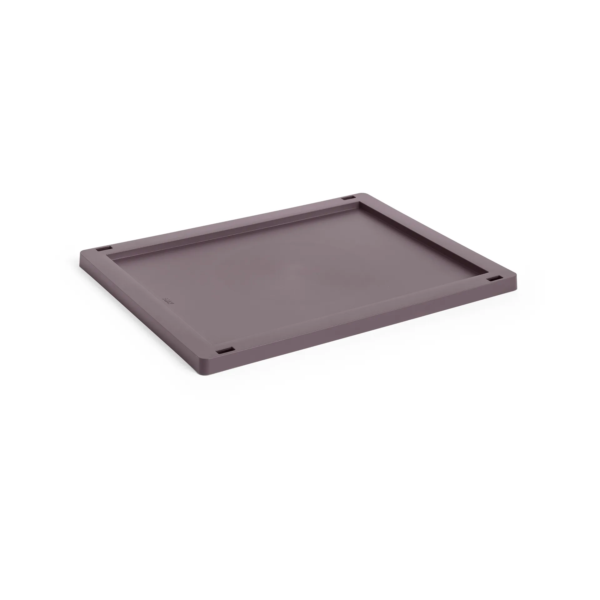 Colour Crate låg plastic medium, Bordeaux HAY