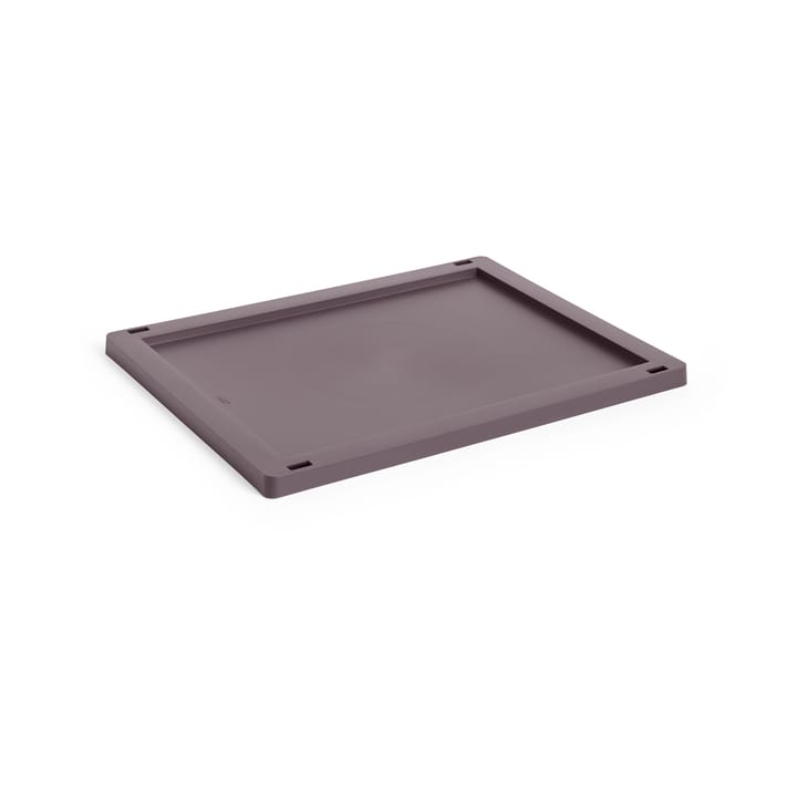 Colour Crate låg plastic medium - Bordeaux - HAY