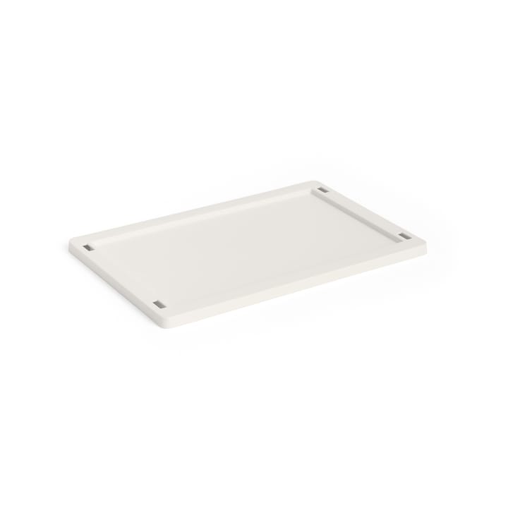 Colour Crate låg plastic small - Off white - HAY